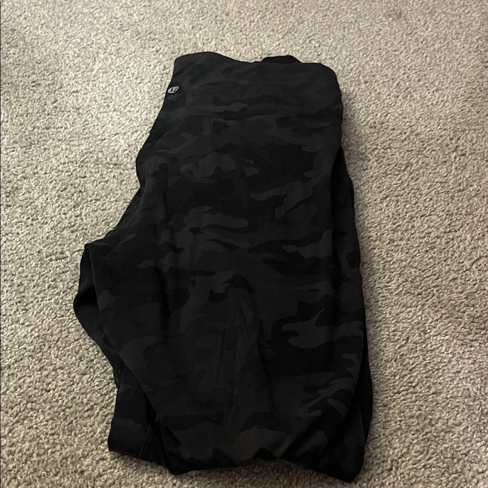 lululemon athletica Black Camo Align Joggers, Full Length